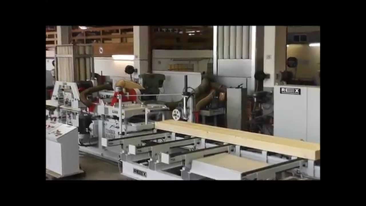 Embedded thumbnail for Timbermaster — для малых и средних предприятий. Компактный строгальный станок с 4–10 рабочими шпинделями